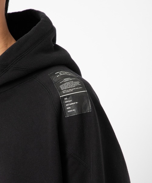 N.HOOLYWOOD(N.ハリウッド)の「POCKET HOODIE(パーカー・メンズ・ブラック/ブルー・40/38)」の10枚目の写真