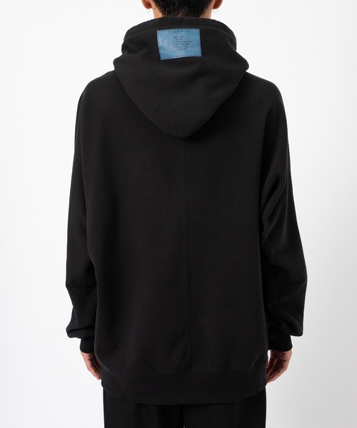 N.HOOLYWOOD(N.ハリウッド)の「POCKET HOODIE(パーカー・メンズ・ブラック/ブルー・40/38)」の7枚目の写真