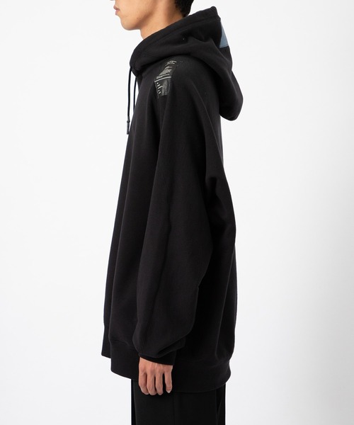 N.HOOLYWOOD(N.ハリウッド)の「POCKET HOODIE(パーカー・メンズ・ブラック/ブルー・40/38)」の6枚目の写真