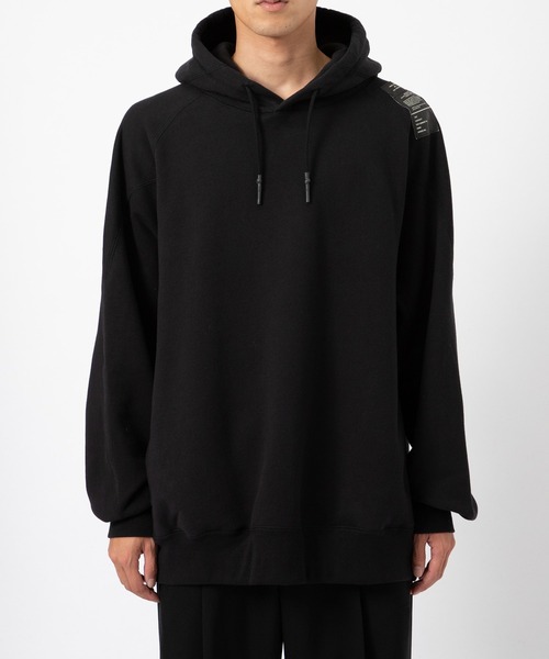 N.HOOLYWOOD(N.ハリウッド)の「POCKET HOODIE(パーカー・メンズ・ブラック/ブルー・40/38)」の5枚目の写真