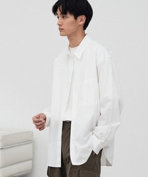 WYM LIDNM | TENCEL RELAX WIDE SHIRT (シャツ/ブラウス)