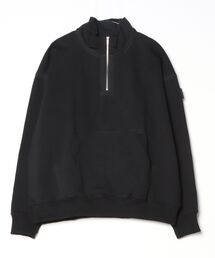 PHINGERIN | 【PHINGERIN】フィンガリン QUARTER ZIP SWEATSHIRT BLACK(スウェット)