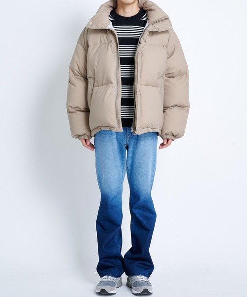 ALLEGE(アレッジ)の「Semi Flare Denim(デニムパンツ・メンズ・ブルー・2/3)」の2枚目の写真