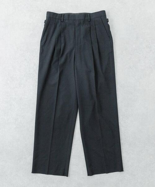 URBAN RESEARCH(アーバンリサーチ)の「new basic HIGH TWIST WOOL TROUSER(その他パンツ・メンズ・ブラック/チェック・MEDIUM/LARGE/X-LARGE)」の2枚目の写真