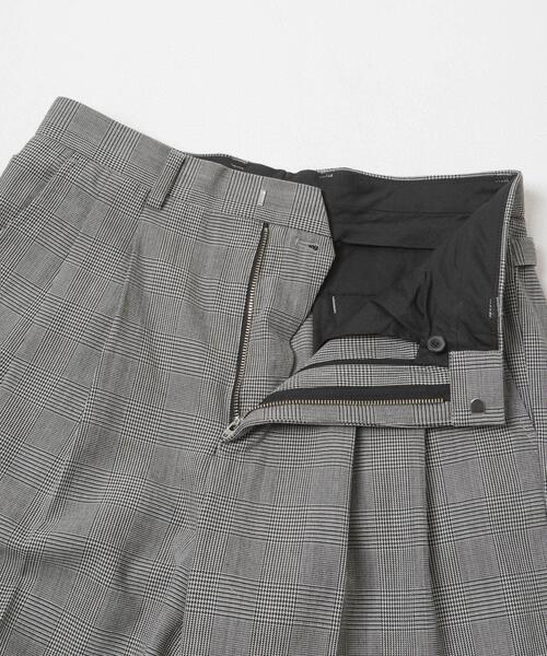 URBAN RESEARCH(アーバンリサーチ)の「new basic HIGH TWIST WOOL TROUSER(その他パンツ・メンズ・ブラック/チェック・MEDIUM/LARGE/X-LARGE)」の8枚目の写真