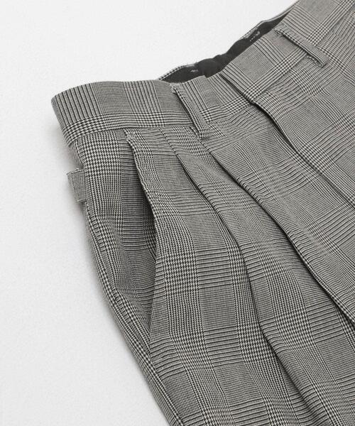 URBAN RESEARCH(アーバンリサーチ)の「new basic HIGH TWIST WOOL TROUSER(その他パンツ・メンズ・ブラック/チェック・MEDIUM/LARGE/X-LARGE)」の9枚目の写真