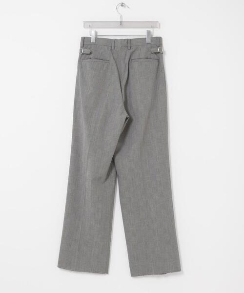 URBAN RESEARCH(アーバンリサーチ)の「new basic HIGH TWIST WOOL TROUSER(その他パンツ・メンズ・ブラック/チェック・MEDIUM/LARGE/X-LARGE)」の10枚目の写真