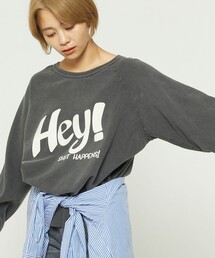 FREAK'S STORE | MIXTA × FREAK'S STORE/ミクスタ 別注Hey/別注スウェット(スウェット)