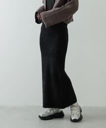SENSE OF PLACE by URBAN RESEARCH | 『別注』さらさ×SENSE OF PLACE ラメシャギーニットスカート(スカート)