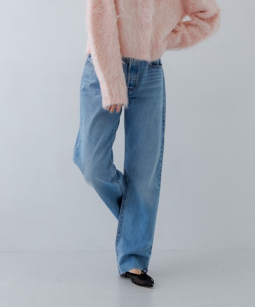 Levi's(リーバイス)の「Levi’s Exclusive 501R 90S(デニムパンツ・レディース・ライトブルー・25/26/27)」の1枚目の写真