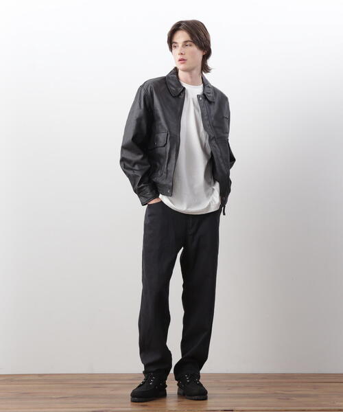 MANASTASH(マナスタッシュ)の「MANASTASH/マナスタッシュ/LEATHER MOTOR BLOUSON/レザーモーターブルゾン(ブルゾン・メンズ・ブラック・M/L/XL)」の17枚目の写真