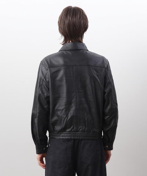 MANASTASH(マナスタッシュ)の「MANASTASH/マナスタッシュ/LEATHER MOTOR BLOUSON/レザーモーターブルゾン(ブルゾン・メンズ・ブラック・M/L/XL)」の19枚目の写真
