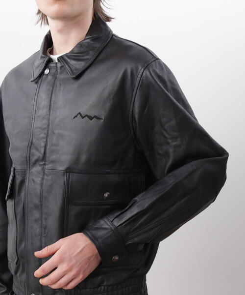 MANASTASH(マナスタッシュ)の「MANASTASH/マナスタッシュ/LEATHER MOTOR BLOUSON/レザーモーターブルゾン(ブルゾン・メンズ・ブラック・M/L/XL)」の21枚目の写真