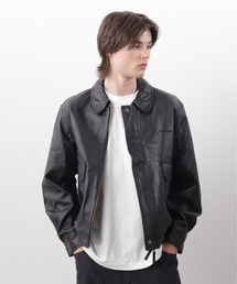 MANASTASH | MANASTASH/マナスタッシュ/LEATHER MOTOR BLOUSON/レザーモーターブルゾン(ブルゾン)