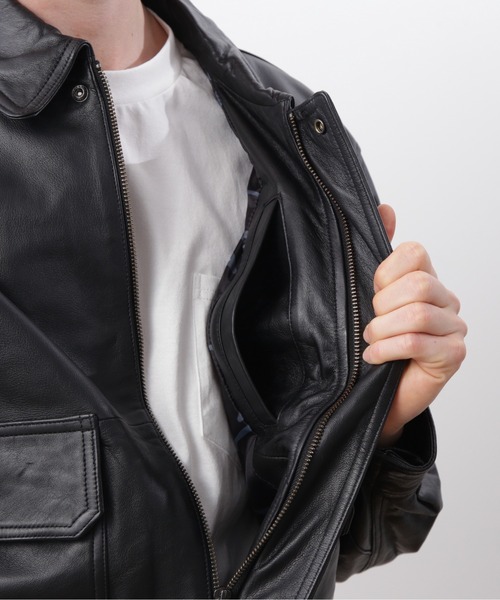 MANASTASH(マナスタッシュ)の「MANASTASH/マナスタッシュ/LEATHER MOTOR BLOUSON/レザーモーターブルゾン(ブルゾン・メンズ・ブラック・M/L/XL)」の11枚目の写真