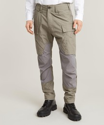G-STAR | 3D REGULAR TAPERED CARGO PANTS 3.0/カラーブロックディテール立体裁断テーパードカーゴパンツ(カーゴパンツ)