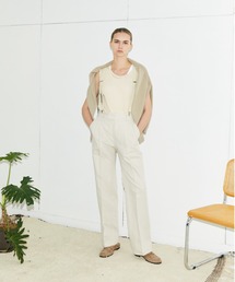 Apartment Three | Apartment Three - Linen-Blend Trousers(スラックス)