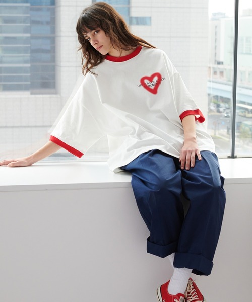 HEART LOGO RINGER T-SHIRT / ハートロゴリンガーTシャツの15枚目の写真