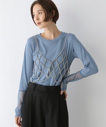 LEPSIM | 袖切り替えプルオーバー　140912(Tシャツ/カットソー)