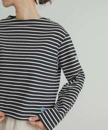 ORCIVAL | ORCIVAL BOAT NECK LONG-SLEEVE CROPPED PULLOVER(Tシャツ/カットソー)