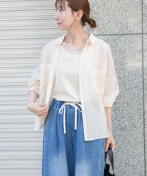 ITEMS URBANRESEARCH | シアーポケットスキッパーシャツ(シャツ/ブラウス)