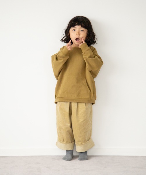 LOWRYS FARM(ローリーズファーム)の「ライスコールタックパンツ 889227(その他パンツ・キッズ・グレー/イエロー/グリーン/ブラウン・MEDIUM/LARGE/X-LARGE)」の5枚目の写真