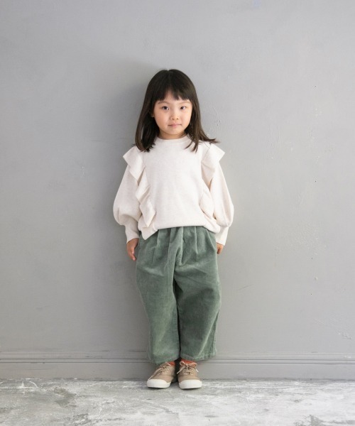 LOWRYS FARM(ローリーズファーム)の「ライスコールタックパンツ 889227(その他パンツ・キッズ・グレー/イエロー/グリーン/ブラウン・MEDIUM/LARGE/X-LARGE)」の21枚目の写真