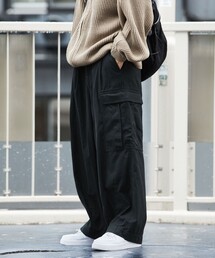 FREAK'S STORE | FREAK’S STORE/フリークスストア バルーンシルエット カーゴパンツ/ワイドパンツ/ビックシルエット/6ポケットパンツ/カーゴポケット(カーゴパンツ)