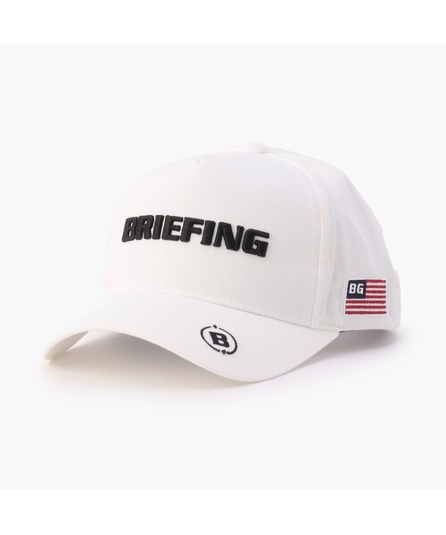 BRIEFING(ブリーフィング)の「【BRIEFING GOLF/ブリーフィングゴルフ】MENS BASIC FRONT PANEL CAP<br>(キャップ・メンズ・ネイビー/ベージュ/オリーブ/ブラック/ホワイト・FREE)」の2枚目の写真