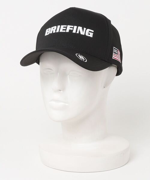 BRIEFING(ブリーフィング)の「【BRIEFING GOLF/ブリーフィングゴルフ】MENS BASIC FRONT PANEL CAP<br>(キャップ・メンズ・ネイビー/ベージュ/オリーブ/ブラック/ホワイト・FREE)」の3枚目の写真