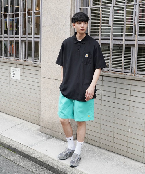 Carhartt(カーハート)の「Carhartt / カーハート Contractor's Work Pocket Polo 鹿の子 半袖 ポロシャツ 6oz(ポロシャツ・メンズ・ブラック/ヘザーグレー/モスグリーン/ネイビー・LARGE/X-LARGE/MEDIUM)」の19枚目の写真