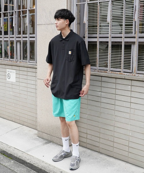 Carhartt(カーハート)の「Carhartt / カーハート Contractor's Work Pocket Polo 鹿の子 半袖 ポロシャツ 6oz(ポロシャツ・メンズ・ブラック/ヘザーグレー/モスグリーン/ネイビー・LARGE/X-LARGE/MEDIUM)」の20枚目の写真
