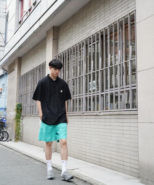 Carhartt(カーハート)の「Carhartt / カーハート Contractor's Work Pocket Polo 鹿の子 半袖 ポロシャツ 6oz(ポロシャツ・メンズ・ブラック/ヘザーグレー/モスグリーン/ネイビー・LARGE/X-LARGE/MEDIUM)」の21枚目の写真