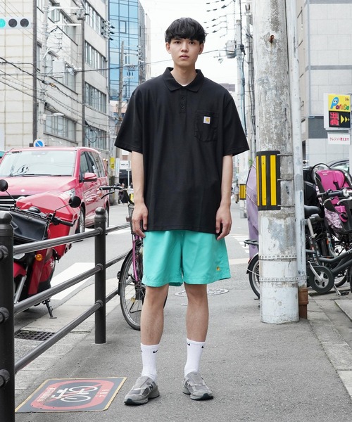 Carhartt(カーハート)の「Carhartt / カーハート Contractor's Work Pocket Polo 鹿の子 半袖 ポロシャツ 6oz(ポロシャツ・メンズ・ブラック/ヘザーグレー/モスグリーン/ネイビー・LARGE/X-LARGE/MEDIUM)」の22枚目の写真