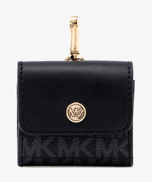 MICHAEL KORS(マイケルコース)の「JET SET TRAVEL クロスボディ スモール - MKシグネチャー W/ テックアクセサリー(ショルダーバッグ・レディース・ブラック・FREE)」の6枚目の写真