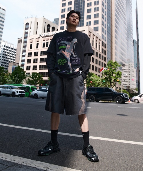 NIKE(ナイキ)の「ナイキ スポーツウェア メンズ デニム ショートパンツ / Nike Sportswear Men's Denim Shorts IR6783-060 Anthracite(デニムパンツ・メンズ・スミクロ・40/38/36/34/32/30/28)」の15枚目の写真