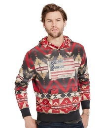 Denim & Supply Ralph Lauren | フラッグパッチ フレンチテリー フーディ(パーカー)