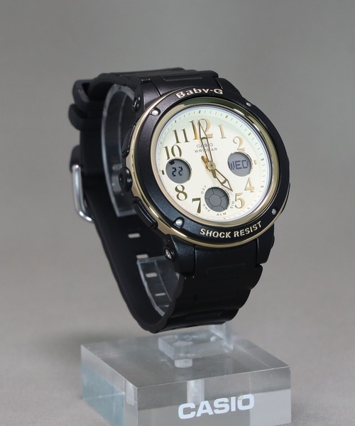 BABY-G(ベイビージー)の「華やかなアラビック数字 / BGA-151EF-1BJF(アナログ腕時計・レディース・ブラック×ゴールド・FREE)」の15枚目の写真