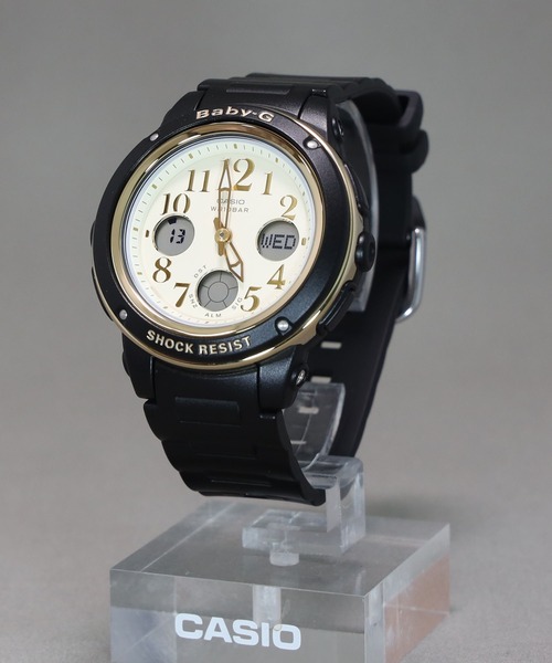 BABY-G(ベイビージー)の「華やかなアラビック数字 / BGA-151EF-1BJF(アナログ腕時計・レディース・ブラック×ゴールド・FREE)」の16枚目の写真