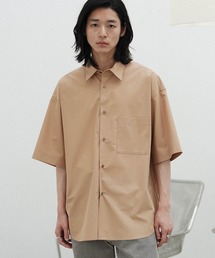 WYM LIDNM | MICRO SPAN BASIC WIDE H/S SHIRT(シャツ/ブラウス)