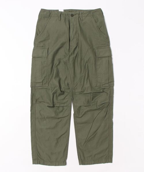 Alpha Industries(アルファインダストリーズ)の「【ALPHA INDUSTRIES/アルファインダストリーズ】BDU CARGO PANTS / ワイドミリタリーカーゴパンツ(カーゴパンツ・メンズ・ブラック/オリーブ/カーキ・MEDIUM/LARGE/X-LARGE/SMALL)」の2枚目の写真