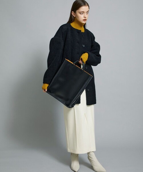 PIENI(ピエニ)の「【PIENI(ピエニ)】トートバッグL/TOTE L/SZB-34-5017(トートバッグ・レディース・ブラック/グレー・FREE)」の7枚目の写真