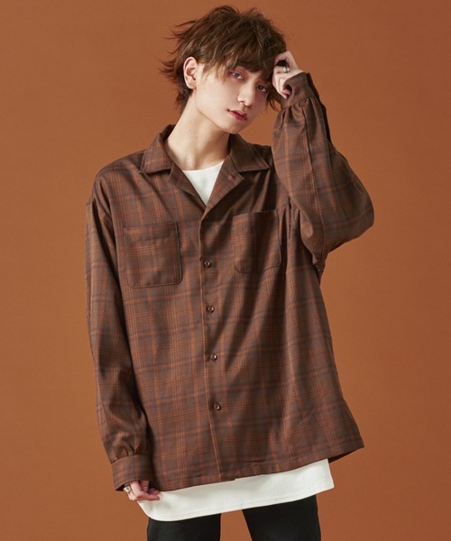 dolman sleeve open color shirt/ドルマンスリーブオープンカラーシャツの10枚目の写真