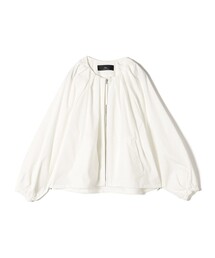 SHIPS | Primary Navy Label:〈手洗い可能〉タイプライター ギャザー ブルゾン(ブルゾン)
