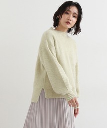 NATURAL BEAUTY BASIC | ハンドウォッシャブルフォックスブレンドニット(ニット/セーター)