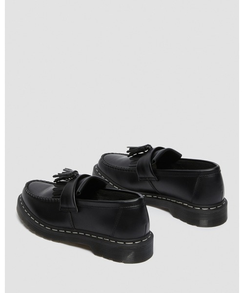 Dr. Martens(ドクターマーチン)の「Dr. Martens/ドクターマーチン ADRIAN ホワイト ステッチ ローファー26805001(ローファー・メンズ・ブラック・UK7/UK10/UK5/UK3/UK4/UK6/UK9/UK8/UK11)」の2枚目の写真