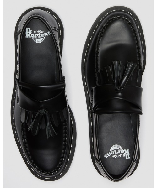 Dr. Martens(ドクターマーチン)の「Dr. Martens/ドクターマーチン ADRIAN ホワイト ステッチ ローファー26805001(ローファー・メンズ・ブラック・UK7/UK10/UK5/UK3/UK4/UK6/UK9/UK8/UK11)」の6枚目の写真