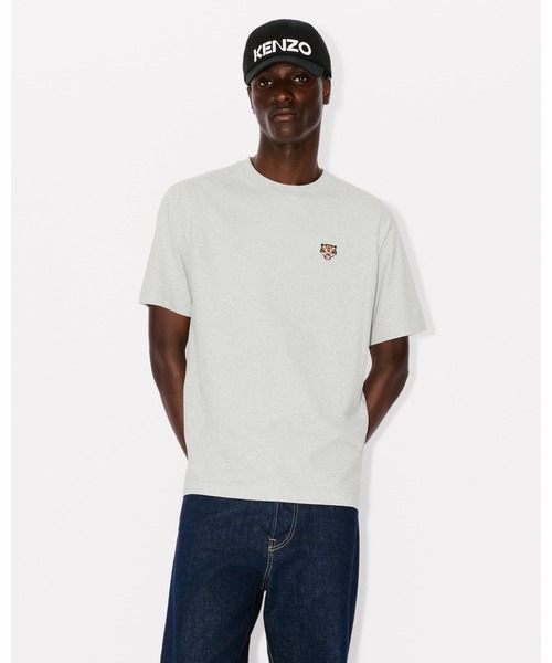 KENZO(ケンゾー)の「'Lucky Tiger Crest' エンブロイド クラシック Tシャツ(Tシャツ/カットソー・メンズ・ホワイト系その他/ブラック系その他5/グレー系その他/ブルー系その他・LARGE/MEDIUM/SMALL/X-LARGE/X-SMALL/XX-LARGE)」の1枚目の写真