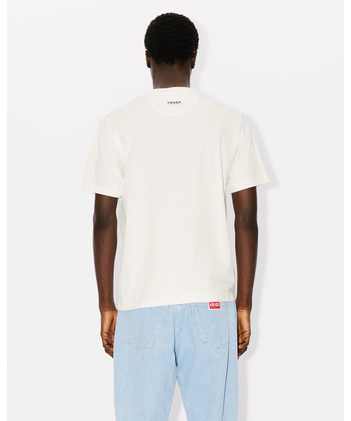 KENZO(ケンゾー)の「'Lucky Tiger Crest' エンブロイド クラシック Tシャツ(Tシャツ/カットソー・メンズ・ホワイト系その他/ブラック系その他5/グレー系その他/ブルー系その他・LARGE/MEDIUM/SMALL/X-LARGE/X-SMALL/XX-LARGE)」の9枚目の写真