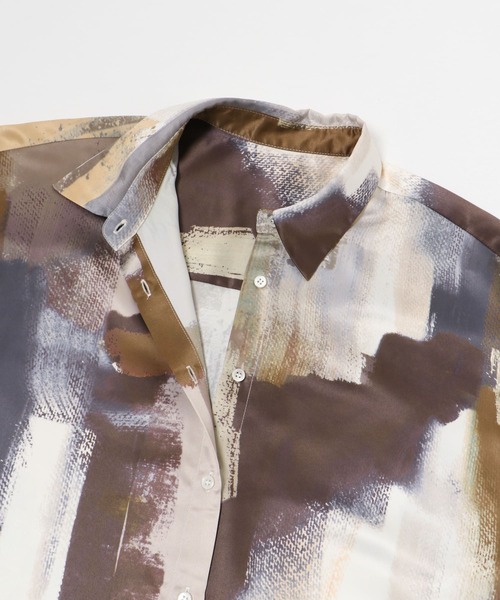 URBAN RESEARCH(アーバンリサーチ)の「『イージーケア』new basic カラーブロックペイントシャツ(シャツ/ブラウス・レディース・オレンジ系その他/ピンク系その他・FREE)」の12枚目の写真